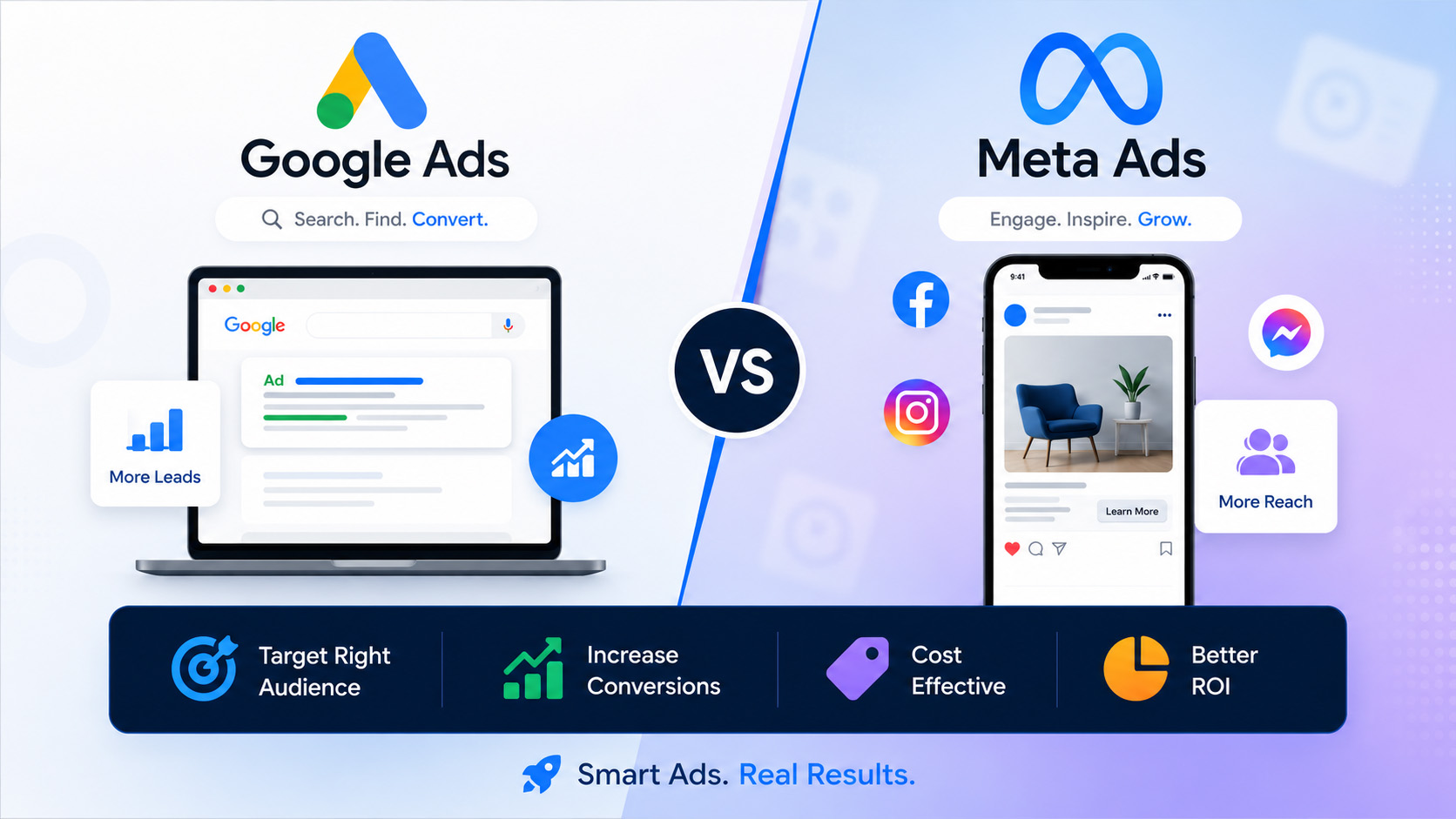 Google Ads vs Meta Ads: Which Platform Is Best for Your Business Growth?