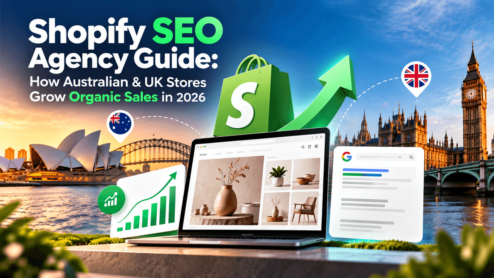Shopify SEO Agency Guide: How Australian & UK Stores Grow Organic Sales in 2026